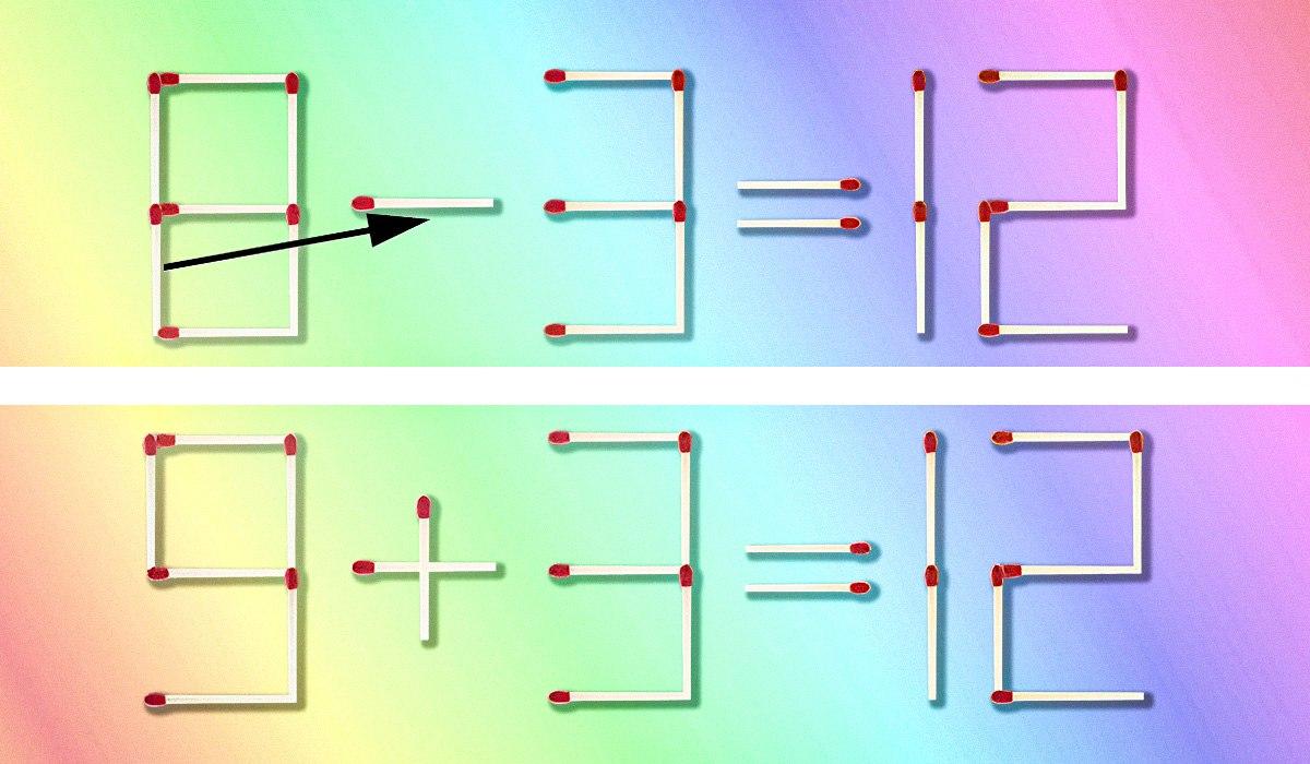 Zde je uvedeno, která shoda a kam ji přesunout, abyste opravili rovnost / koláž Moje