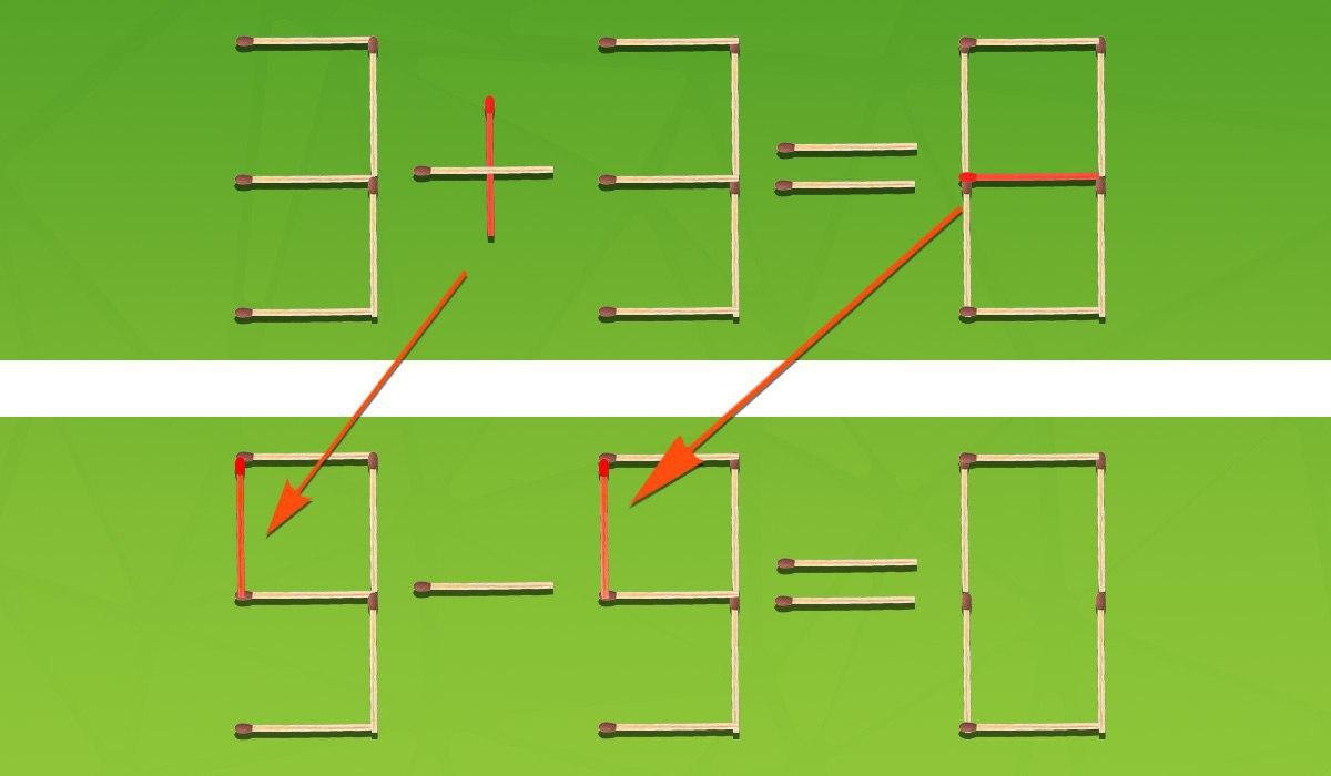 Zde je uvedeno, která shoda a kam ji přesunout, aby byla rovnost správná.