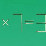 Aby byla rovnost správná, musíte odstranit 2 shody: rychlý IQ