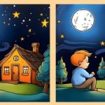 IQ test: najděte 3 rozdíly na obrázku s chlapcem pod